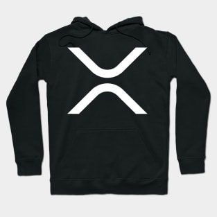 New XRP Logo (white on dark background) Hoodie